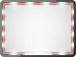 矢量灰色质感金属框免抠