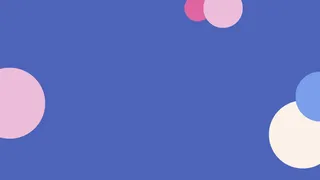 简约背景网页尺寸蓝色泡泡球