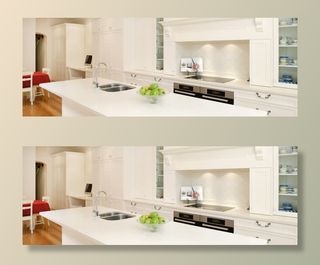 家居厨房干净整洁背景banner免抠背景banner海报元素