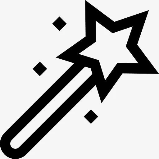魔杖图标免抠