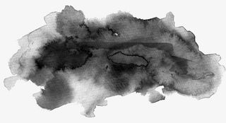 中式渐变墨迹免抠