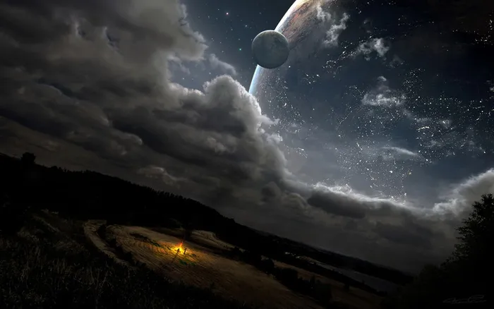 元素,星球，海报,光晕高清