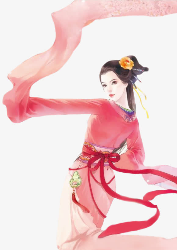 古代美女免抠