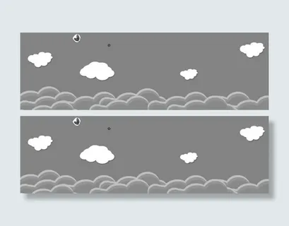 灰白色互联网电商清爽banner背景