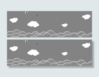 灰白色互联网电商清爽banner背景