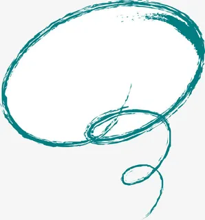 蓝色对话框矢量图免抠