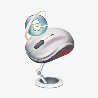 立体科技网络创意图案免抠