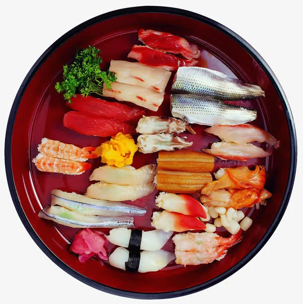 手握寿司装饰免抠