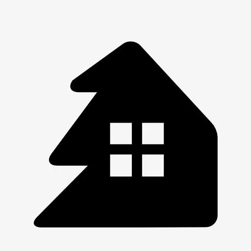 农家小屋图标免抠