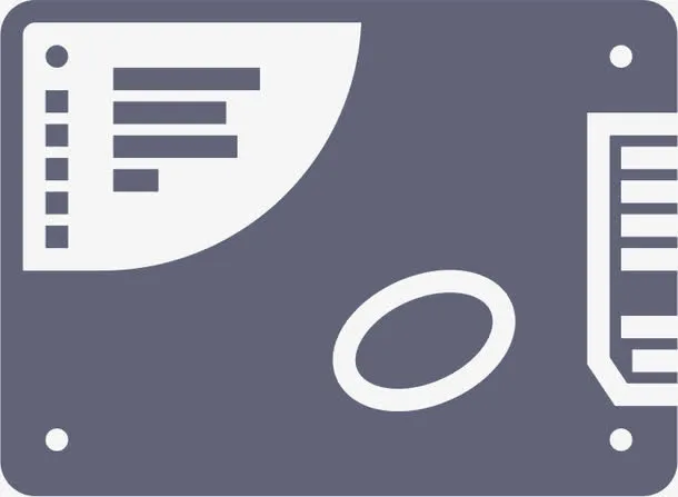 固态硬盘Smash-icons免抠