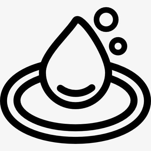 水滴落图标免抠