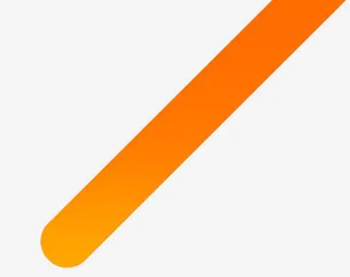 橙色长条几何图免抠