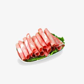 精选火锅食材羔羊肉片免抠