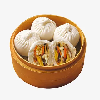 香菇包子设计素材免抠