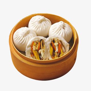 香菇包子设计素材免抠