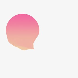 渐变不规则图形装饰免抠