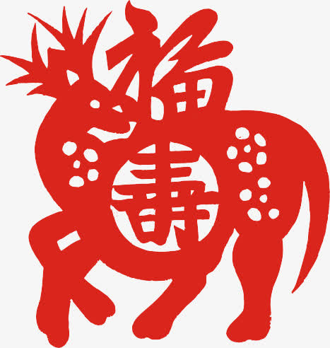 动物贴纸图案矢量免抠