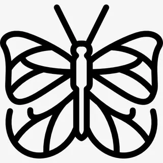 常见的虎蝶图标免抠