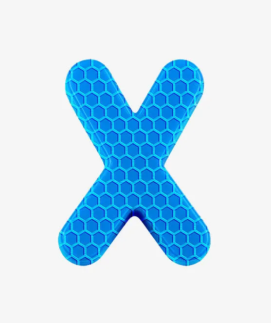 足球元素字母x免抠