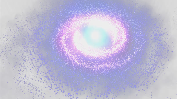 多色星系旋涡粒子光免抠