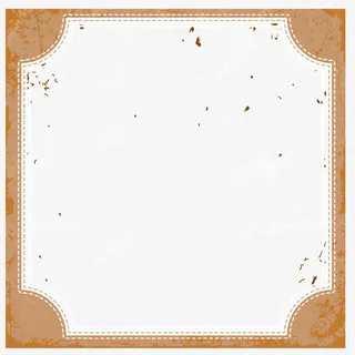 复古边框专辑免抠