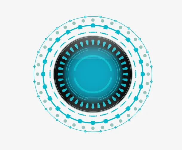 科技感不规则图片免抠