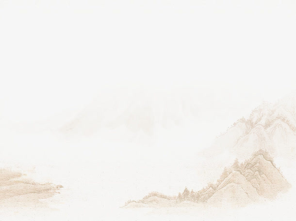 中国山水画背景素材