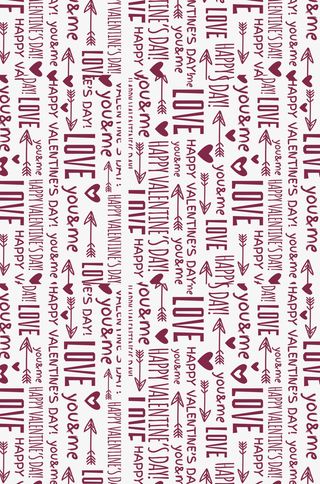 紫色情人节LOVE背景