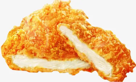 鸡排美食免抠
