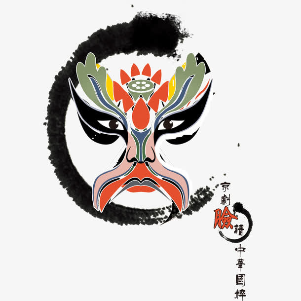 脸谱文化免抠