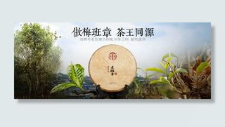 茶叶全屏促销海报背景高清