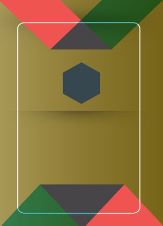 简约商务几何组合边框封面海报背景高清