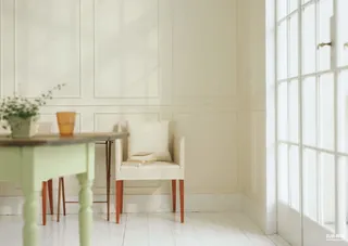 家具场景椅子绿色桌子盆栽免抠