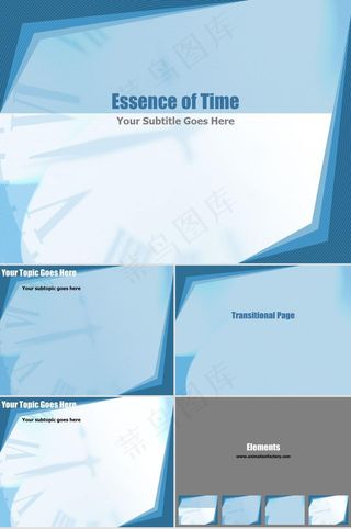 ppt背景图片下载白色蓝色简洁PPT模板