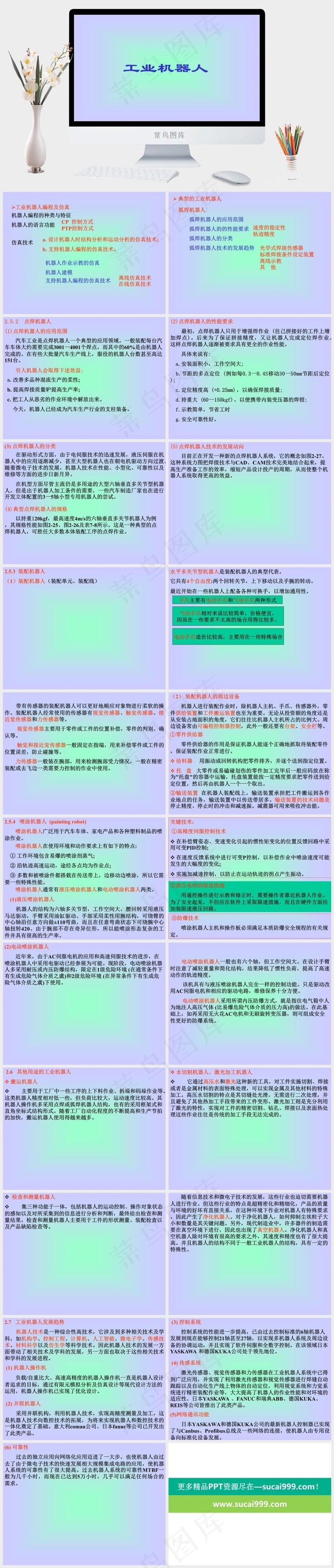 光面渐变色蓝色简洁营销PPT模板