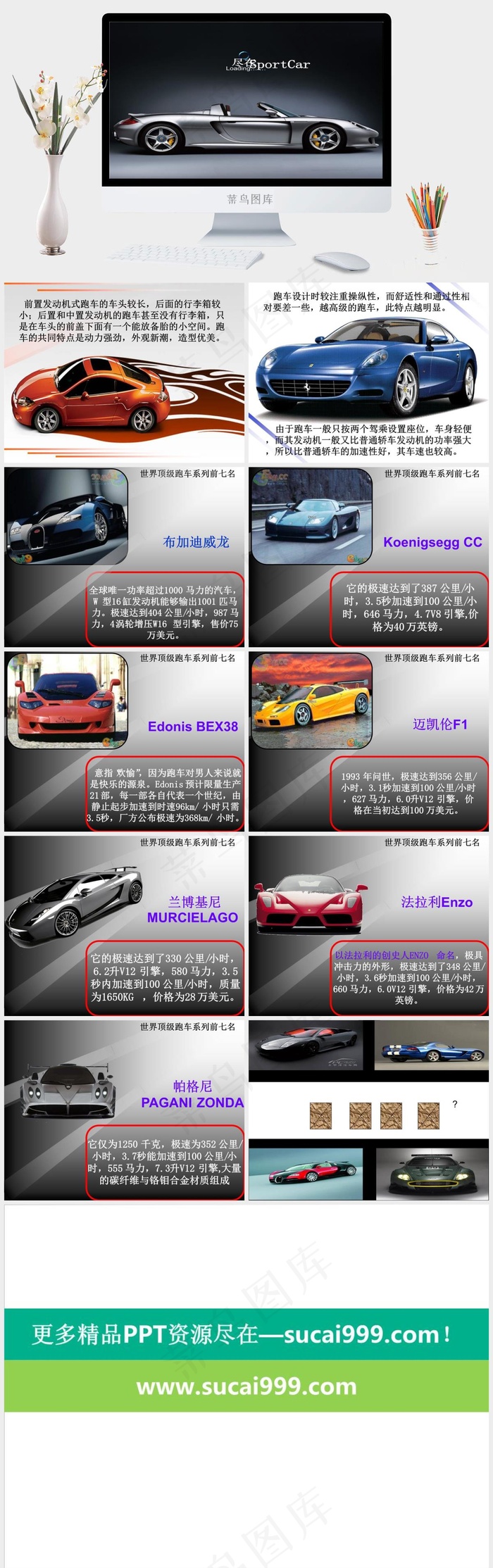 跑车PPT图片时尚
灰色硬朗突出标准PPT模板