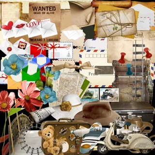 复古信纸信封图片 复古信纸信封图片