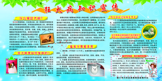 狂犬病知识宣传图片
