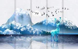 中式背景墙图片