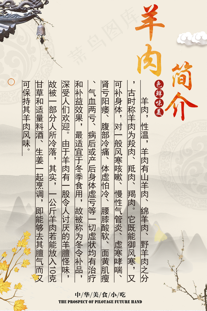 羊肉粉简介图片(2953x4430)psd模版下载