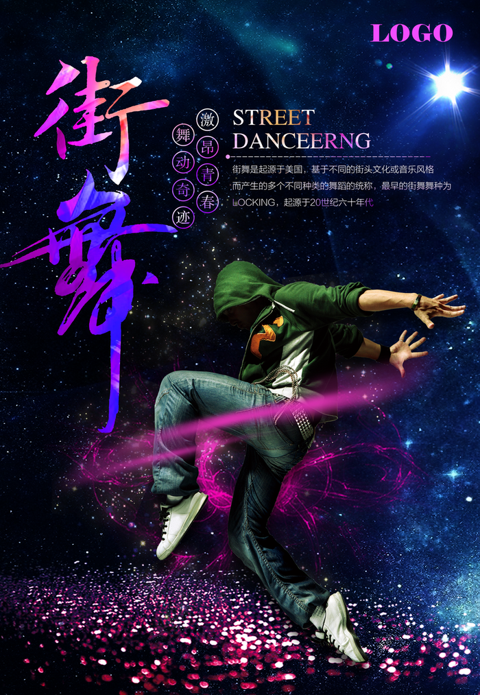 街舞培训图片(3425x4961)psd模版下载