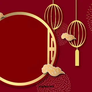 国潮边框 图片 国潮边框 图片