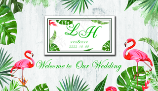 小清新婚礼图片