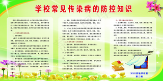 学校常见传染病防控知识图片