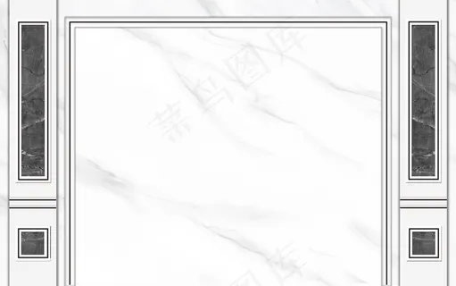 五宫格大理石纹路简约背景墙图片