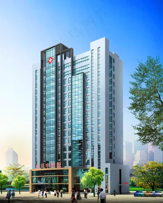 医院大楼效果图图片