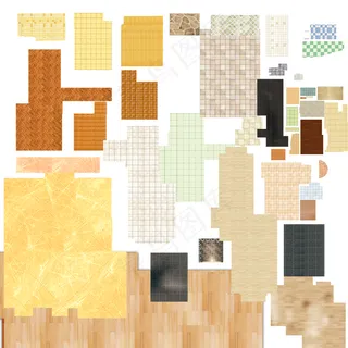 海报广告室内彩屏高清地面贴图图片