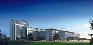 医院效果图图片