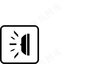 门铃 扁平化图标图片