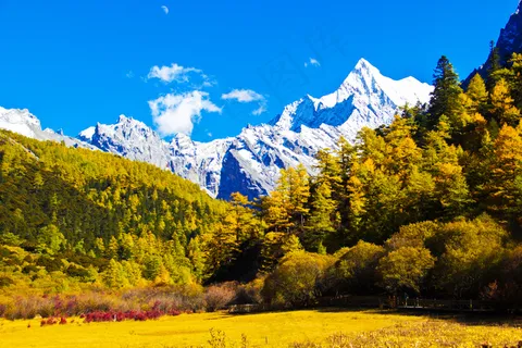 亚丁风光图片 亚丁风光图片
